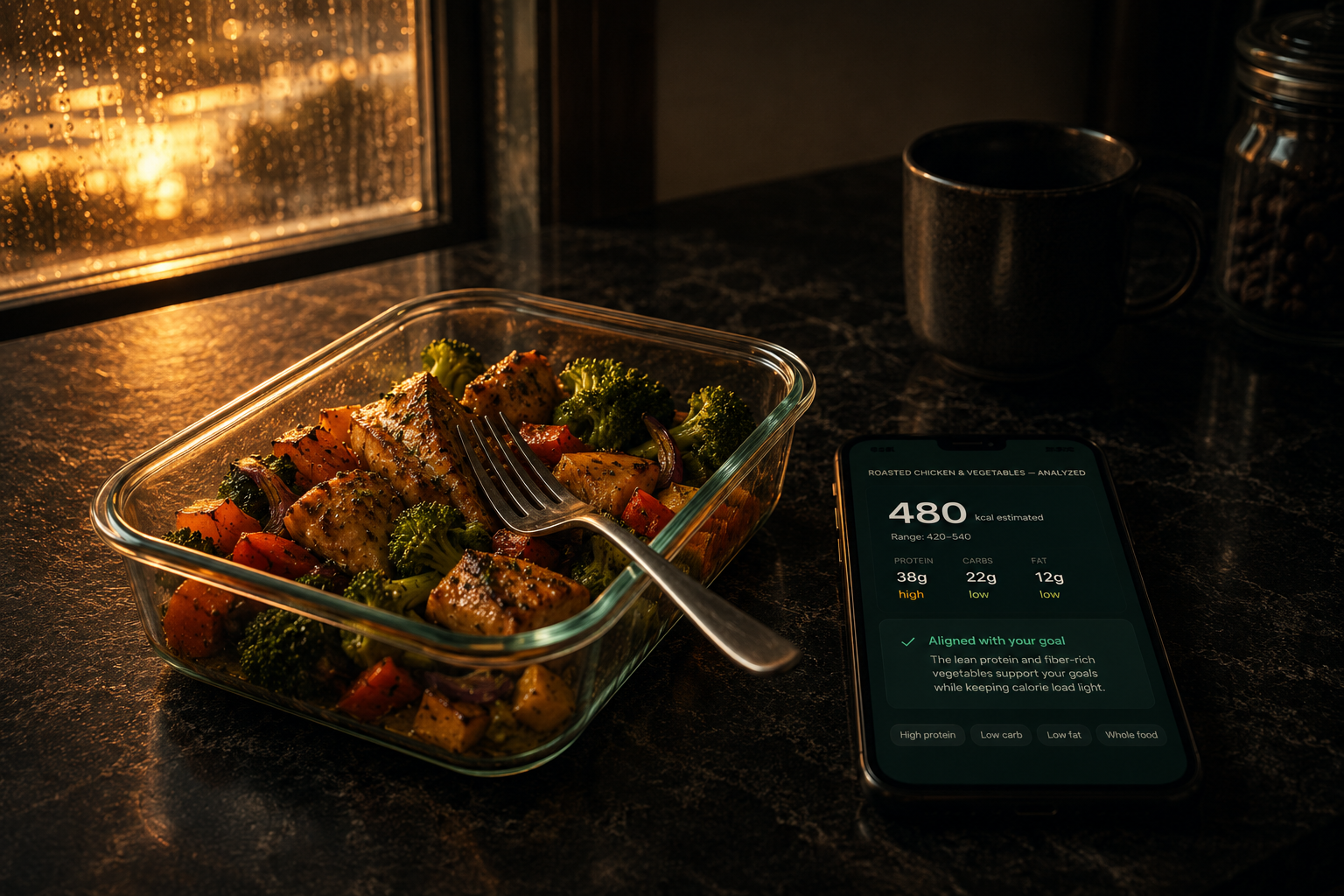 Abandoned meal — decision fatigue